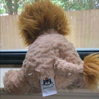 Jelly Cat London The Lion Plush Soft Brown Stuffed Animal Toy 10 