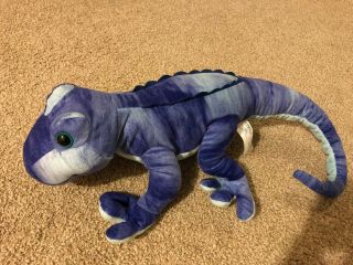 Kohls Cares Eric Carle Mixed Up Iguana Lizard Blue Colors 18 " Plush Stuffed