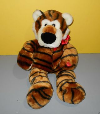16 " Love You Stuffed So Soft Plush Musical Wild Thing Bengal Tiger By Gallery