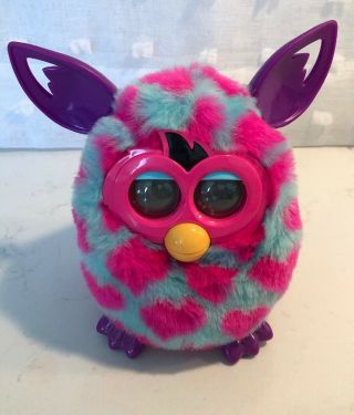 Furby Boom - Pink Hearts Hasbro Electronic Talking Pet