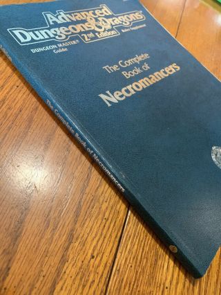 The Complete Book Of Necromancers AD&D 2nd Ed 1995 TSR 2151 Dungeons & Dragons 2