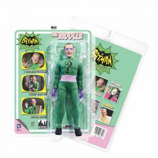 Riddler Figures Toy Company Batman Classic 66 Series 1 Action Figure Nib