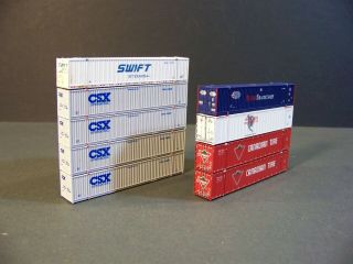 Azl & Mcz Models,  9 X 53’ Containers,  Csx/national/swift/pacer/canadian Tire