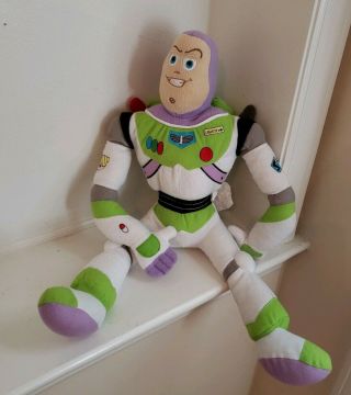 Large 22 " Disney Toy Story Buzz Lightyear Soft Plush Pillow Doll Figure