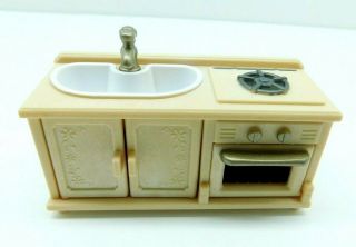 Calico Critters Red Roof Cozy Cottage Play Set Kitchen Sink Oven Replacement Toy
