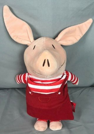 Zoobies Olivia The Pig Doll Stuffed Animal Plush Cloth Story Book Buddies 17 "