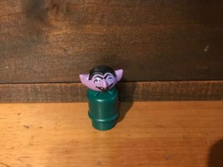 Fisher Price Little People Vintage The Count Sesame Street Figure C9