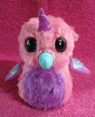Hatchimals Glittering Garden Owlicorn Pink Purple Hatched Toys R Us Exclusive
