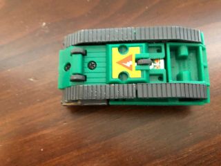 Vintage 80s Challenge of the Gobots; Green tank: treads 2
