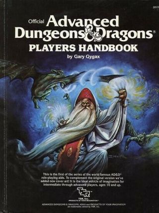 Players Handbook Exc,  2010 Dungeons Dragons Player Ad&d D&d Guide Guidebook Hc