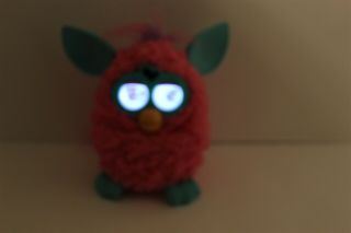 Furby Pink & Green Interactive Electronic Pet Toy Battery Operated Hasbro 2012 4