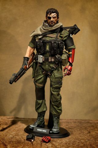 Custom 1/6 Metal Gear Solid V Phantom Pain Venom Snake Figure Big Boss.