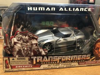 Hasbro Transformers Rotf Human Alliance Sideswipe With Epps Action Figure