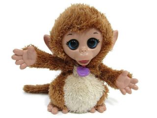 Furreal Friends Baby Cuddles My Giggly Monkey Pet 8 " Interactive Toy
