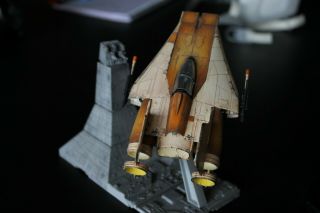 Bandai Star Wars A - Wing Starfighter Model 1/72 Scale