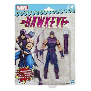 Marvel Legends " Vintage Series " Hawkeye 6 - Inch Action Figure