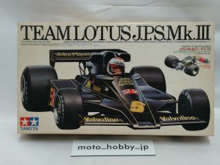 Tamiya 1/20 J.  P.  S Mk.  Iii Lotus 78 John Player Model Kit 20004 Mario Andretti 1