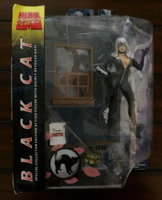 Marvel/diamond Select Black Cat Action Figure,  In Box/unopened Spider - Man