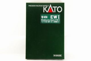 Kato N Scale 10 - 1414 Ewi 4 - Car Add - On Set Made In Japan