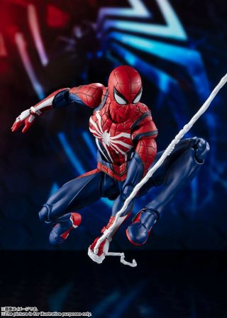 Bandai S.  h.  figuarts Marvel’s Spider - man Advanced suit PS4 Gamer Verse MIB 3
