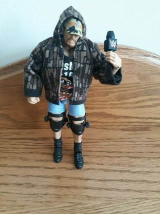 2011 Wwe Mattel Stone Cold Steve Austin Wrestler Figure Reserved Mikee.  V
