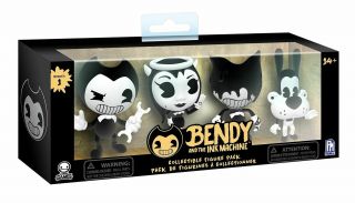 Bendy And The Ink Machine : Collectible Figure Pack (4 Figures)