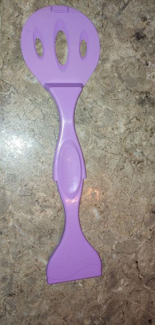 Easy Bake Oven Replacement Part Accessory Purple Spatula Pan Pusher Tool