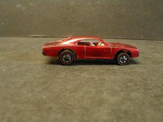 1969 HOT WHEELS RED LINE CUSTOM DODGE CHARGER - RED 3