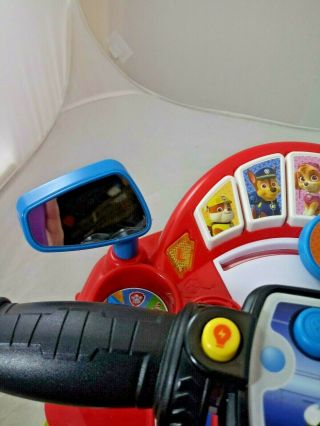 Pups To The Rescue Driver Paw Patrol Talking Toy Steering wheel Vtech 4