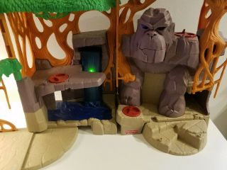 Fisher Price Imaginext Gorilla Mountain Jungle Playset Lights and Sound 2