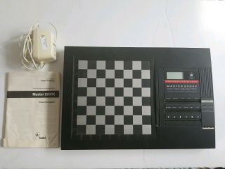 Radio Shack Master 2200x Garry Kasparov Electronic Chess Computer Set Complete