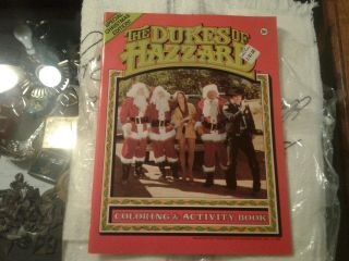 Fine1982 The Dukes Of Hazzard Cast Christmas Issue Coloring Book