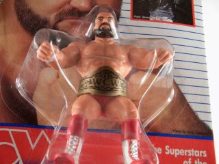 Galoob Toys WCW Wrestling ARN Anderson red trunks MOC rare UK exclusive 4