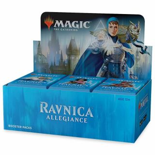 Magic The Gathering Mtg - Ravnica Allegiance Factory Booster Box X1 - Rna