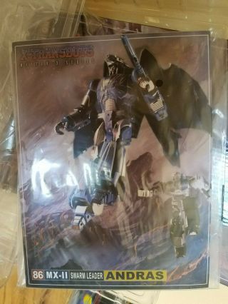 Transformers X - Transbots MX - II ANDRAS Scourge Sweep G1 Movie TM - Read 8