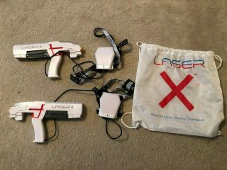 Laser X 2 Player Toy Laser Tag Blaster Gun & Vest Set