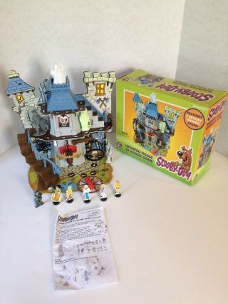 Scooby - Doo Haunted House 3d Board Game 2007 By Pressman Complete Set