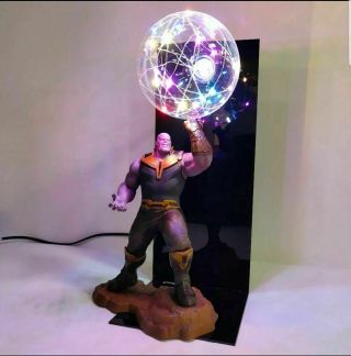 Thanos Gauntlet Infinity Stones Led Lamp.  Marvel 