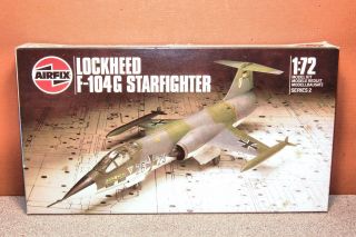 1/72 Airfix Lockheed F - 104g Starfighter Model Kit 2011