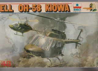Esci 1/48 Bell Oh - 58 Kiowa