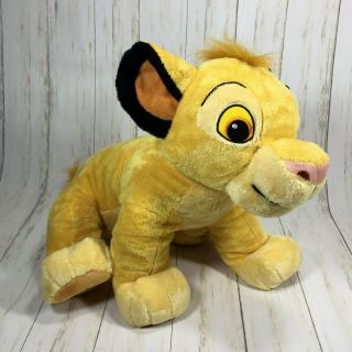 Large 21  Disney The Lion King Cub Simba Plush Stuffed Animal