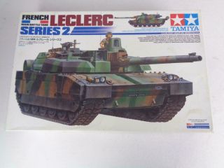 Tamiya Leclerc French Main Battle Tank Series 2 Partially Build 35279 Kit 1/35