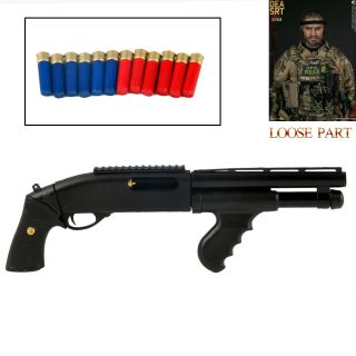 Damtoys 78063 1/6 Dea Srt Special Response Team Agent El Paso M870 Shotgun Model