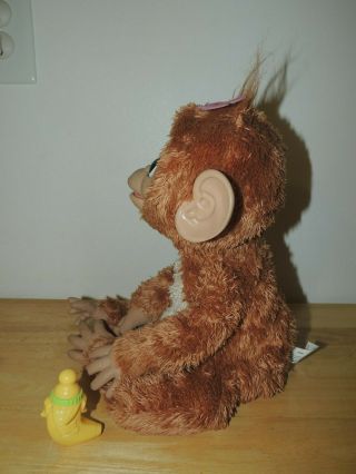 FurReal Friends Cuddles My Giggly Monkey Interactive Toy Doll With Bottle 5