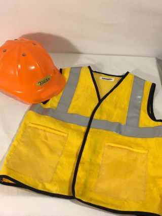 Imaginarium Construction Worker Dress Up Costume Play Ages 3 - 6