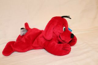 Norman Bridwell 8 " Clifford The Big Red Dog Bean Bag Stuffed Toy 262,  263,  264