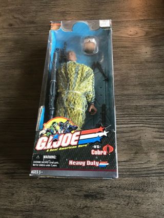 G.  I.  Joe Vs Cobra 12 " Inch Heavy Duty Action Figure Doll Hasbro Rare