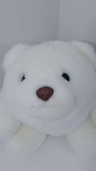 Gund 1980 White SNUFFLES polar Bear Plush 8 