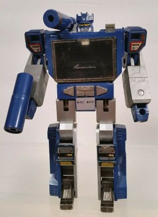 Takara 1974 / 1983 Transformers G1 Soundwave Action Figure With Battery Weapons