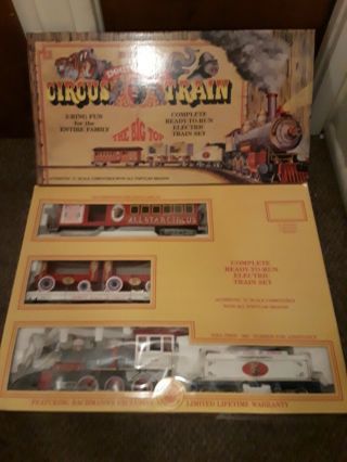 Bachmann Emmett Kelly Jr Circus Train Set The Ringmaster 90021 Complete G Scale 8